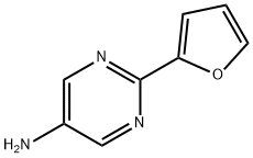 2-(Furan-2-yl)pyriMidin-5-aMine Struktur