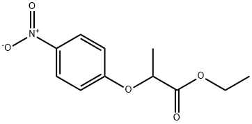 2-(4-Nitrophenoxy)-Propanoic Acid Ethyl Ester Struktur