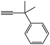 Benzene, (1,1-diMethyl-2-propyn-1-yl)- Struktur