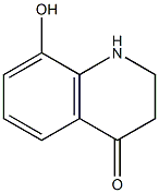 2,3-dihydro-8-hydroxy-4(1H)-Quinolinone Struktur