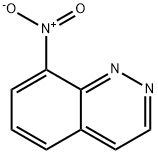 8-nitrocinnoline Struktur