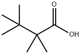 Butanoic acid, 2,2,3,3-tetraMethyl- Structure