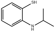 Benzenethiol, 2-[(1-Methylethyl)aMino]- Struktur