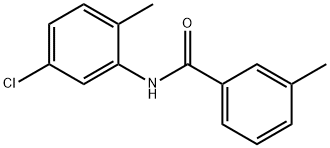 N-(5-chloro-2-methylphenyl)-3-methylbenzamide Struktur