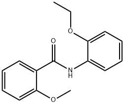 N-(2-ethoxyphenyl)-2-methoxybenzamide Struktur