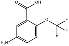 Benzoic acid, 5-aMino-2-(trifluoroMethoxy)- Struktur