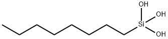 Silanetriol, octyl- Struktur