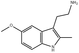 2-(5-Methoxy-2-Methyl-1H-indol-3-yl)ethanaMine Struktur