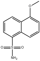 5-Methoxynaphthalene-1-sulfonaMide Struktur