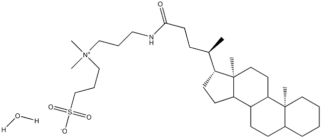 3-[(3-CholaMidopropyl)diMethylaMMonio]-1-propanesulfonate hydrate 98% Struktur