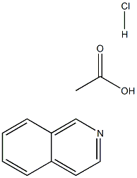 (S)-2-tetrahydroisoquinoline acetic acid-HCl Struktur