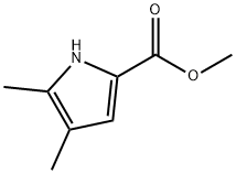 Methyl4,5-dimethyl-1H-pyrrole-2-carboxylate Struktur