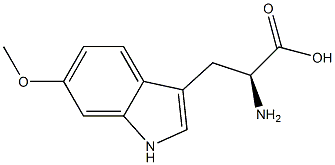 6-methoxytryptophan Struktur