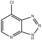 7-Chloro-3H-[1,2,3]triazolo[4,5-b]pyridine Struktur