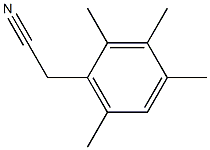 Benzeneacetonitrile, 2,3,4,6-tetraMethyl- Struktur