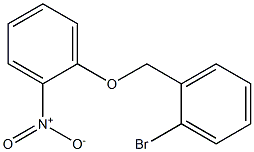 1-BroMo-2-((2-nitrophenoxy)Methyl)benzene Struktur