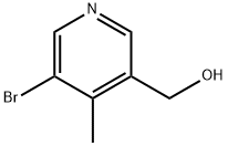 (5-BroMo-4-Methylpyridin-3-yl)Methanol Struktur