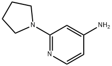 2-(pyrrolidin-1-yl)pyridin-4-aMine Struktur