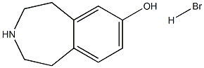 2,3,4,5-tetrahydro-1h-benzo[d]azepin-7-ol hbr Struktur