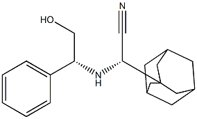 Tricyclo[3.3.1.13,7]decane-1-acetonitrile,.alpha.S)- Struktur