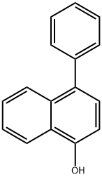 1-Hydroxy-4-phenylnaphthaline Structure