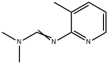 (E)-N,N-DiMethyl-N'-(3-Methylpyridin-2-yl)forMiMidaMide Struktur