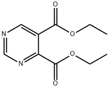 pyriMidine-4,5-dicarboxylic acid diethyl ester Struktur