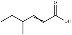 4-Methyl-2-hexenoic acid Struktur