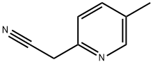 2-(5-Methylpyridin-2-yl)acetonitrile Struktur