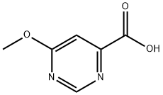 6-MethoxypyriMidine-4-carboxylic acid Struktur