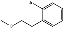 Benzene, 1-broMo-2-(2-Methoxyethyl)- Struktur