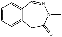 4H-2,3-Benzodiazepin-4-one, 3,5-dihydro-3-Methyl- Struktur