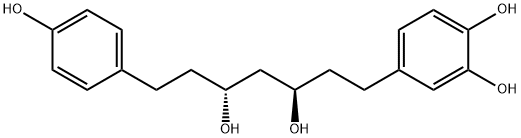 3,5-Dihydroxy-1-(3,4-dihydroxyphenyl)
-7-(4-hydroxyphenyl)heptane