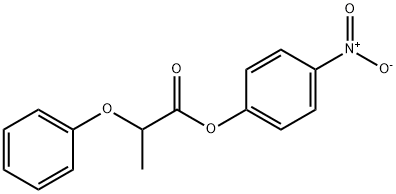 2-Phenoxypropanoic Acid 4-Nitrophenyl Ester Struktur