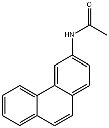 N(3-PHENANTHRYL)ACETAMIDE Struktur