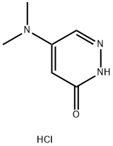 5-(DiMethylaMino)pyridazin-3(2H)-one hydrochloride Struktur