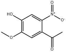 1-(4-Hydroxy-5-Methoxy-2-nitrophenyl)ethanone Struktur