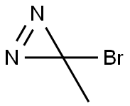 Methylbromodiazirine Struktur