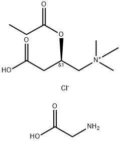 Glycin Propionyl L-carnitine hydrochloride Struktur