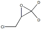 Oxirane-2,2-d2,3-(chloroMethyl) Struktur
