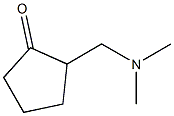 2-DiMethylaMinoMethyl-cyclopentanone Struktur