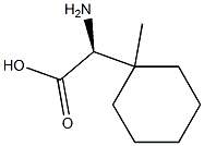 (alphaS)-alpha-Amino-1-methylcyclohexaneacetic acid Struktur