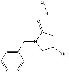 4-AMino-1-benzylpyrrolidin-2-one Hydrochloride Struktur