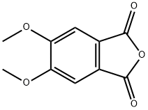 4,5-diMethoxy-phthalic anhydride, Struktur