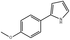 2-(4-Methoxyphenyl)pyrrole Struktur