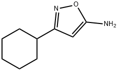 5-Isoxazolamine,3-cyclohexyl-(9CI) Struktur