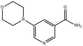 5-MorpholinonicotinaMide Struktur