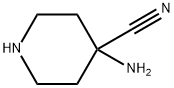 4-AMino-4-piperidinecarbonitrile Struktur