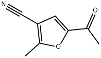 2-Furancarbonitrile, 5-acetyl-2-methyl- (9CI) Struktur