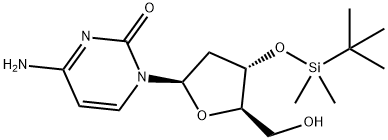 3'-tert-ButyldiMethylsilyl-2'-deoxycytidine Struktur